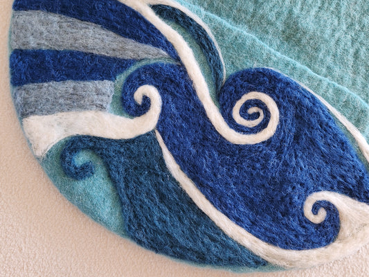 Tales of the Tide - Wool Felt Ocean Storytelling Playscape