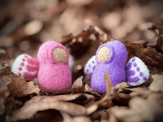 Felted Fairy Baby