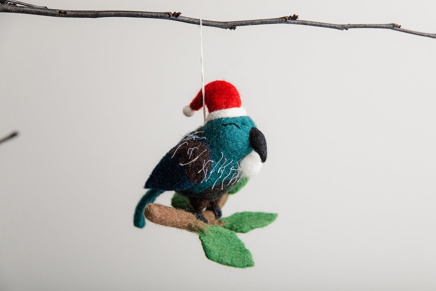 The Songbird of Summer Christmas - Kids in Need Felted Wool Decoration