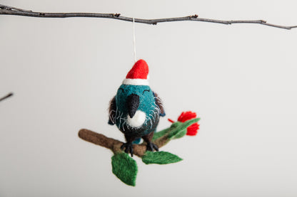 The Songbird of Summer Christmas - Kids in Need Felted Wool Decoration