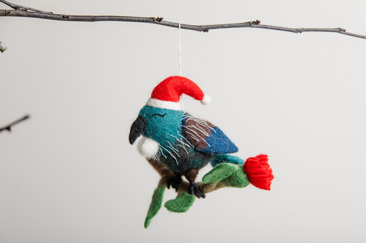 The Songbird of Summer Christmas - Kids in Need Felted Wool Decoration