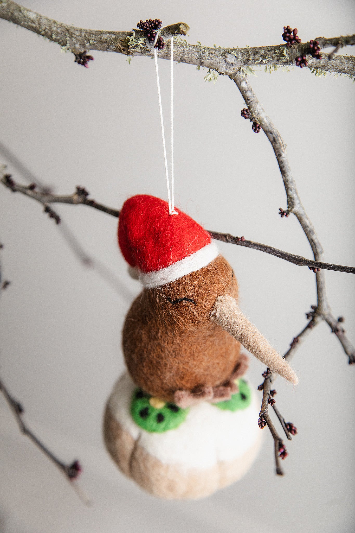 A Very Kiwi Pav - Kids in Need Felted Wool Decoration
