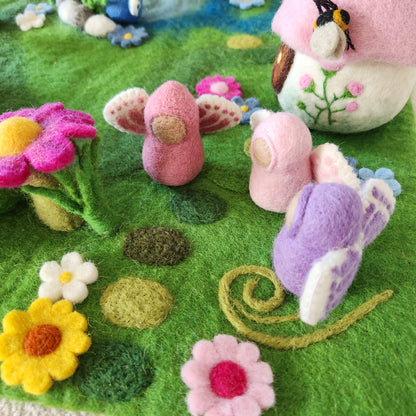 Felted Fairy Baby