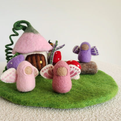 Felted Fairy Baby