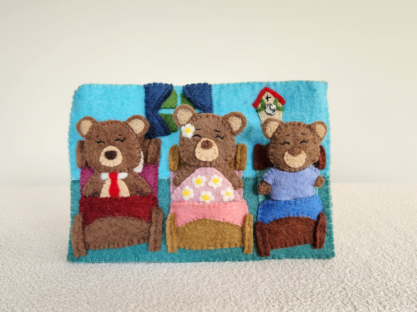 Goldilocks & The Three Bears - Finger Puppet Set