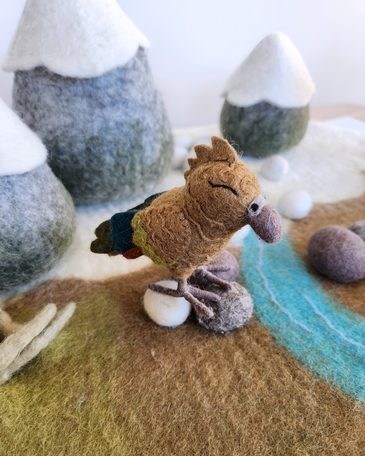 Kea - Felted Wool Bird