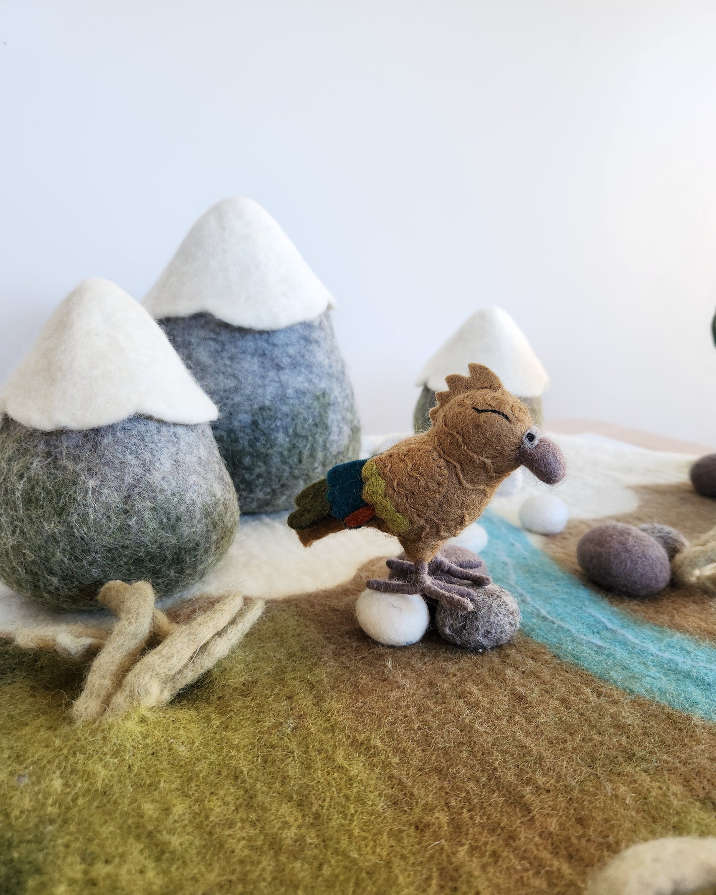 Kea - Felted Wool Bird