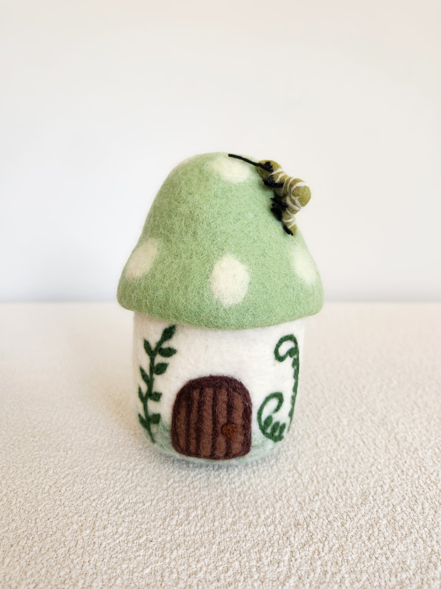 Nibblefern Nook - Felted Gnome Home