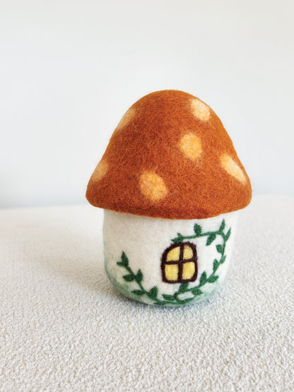 Thicketwhisper Inn - Felted Gnome Home