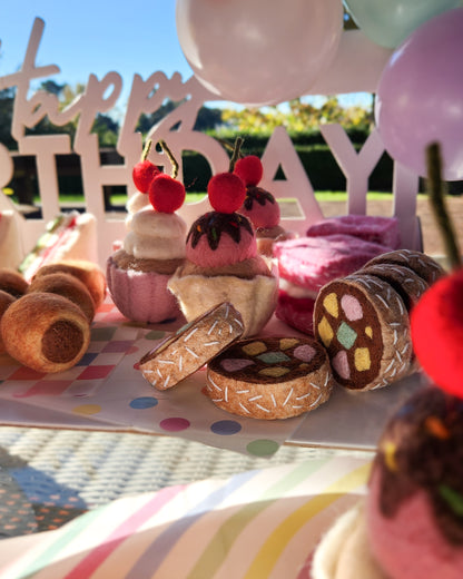 Lolly Cake Slice - Felt Food