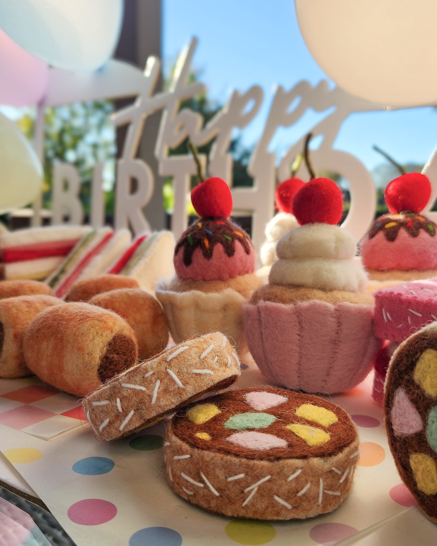 Lolly Cake Slice - Felt Food