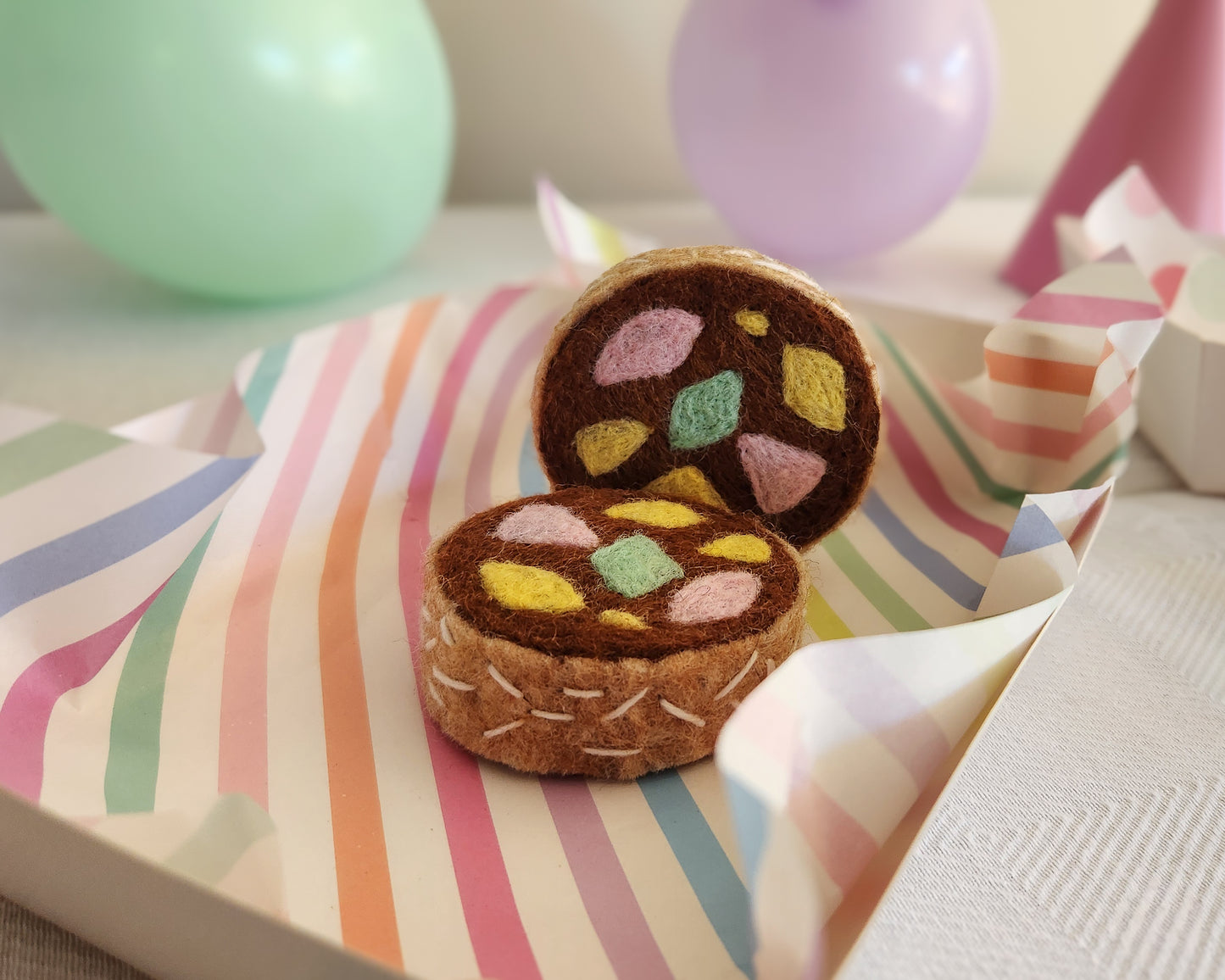Lolly Cake Slice - Felt Food