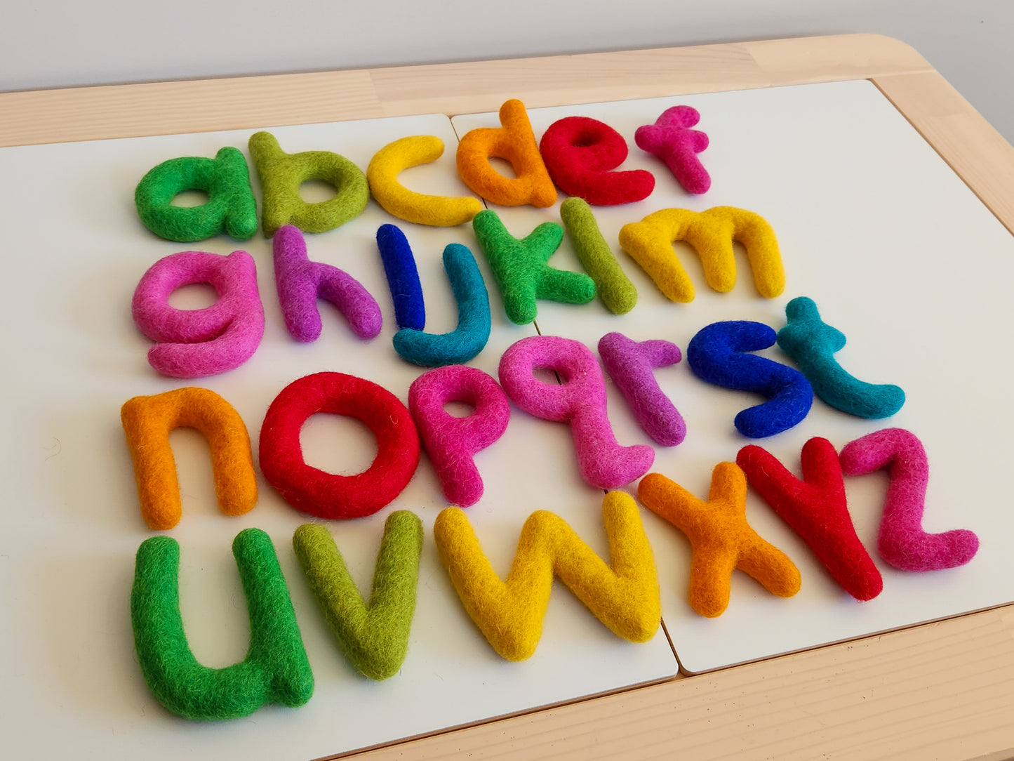 FELTED ALPHABET SET LOWERCASE