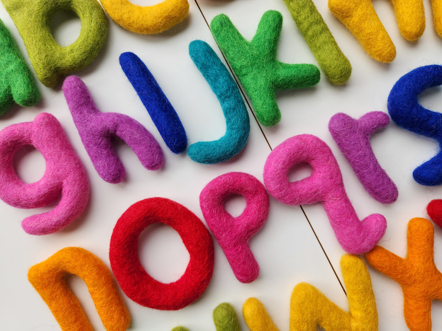 FELTED ALPHABET SET LOWERCASE