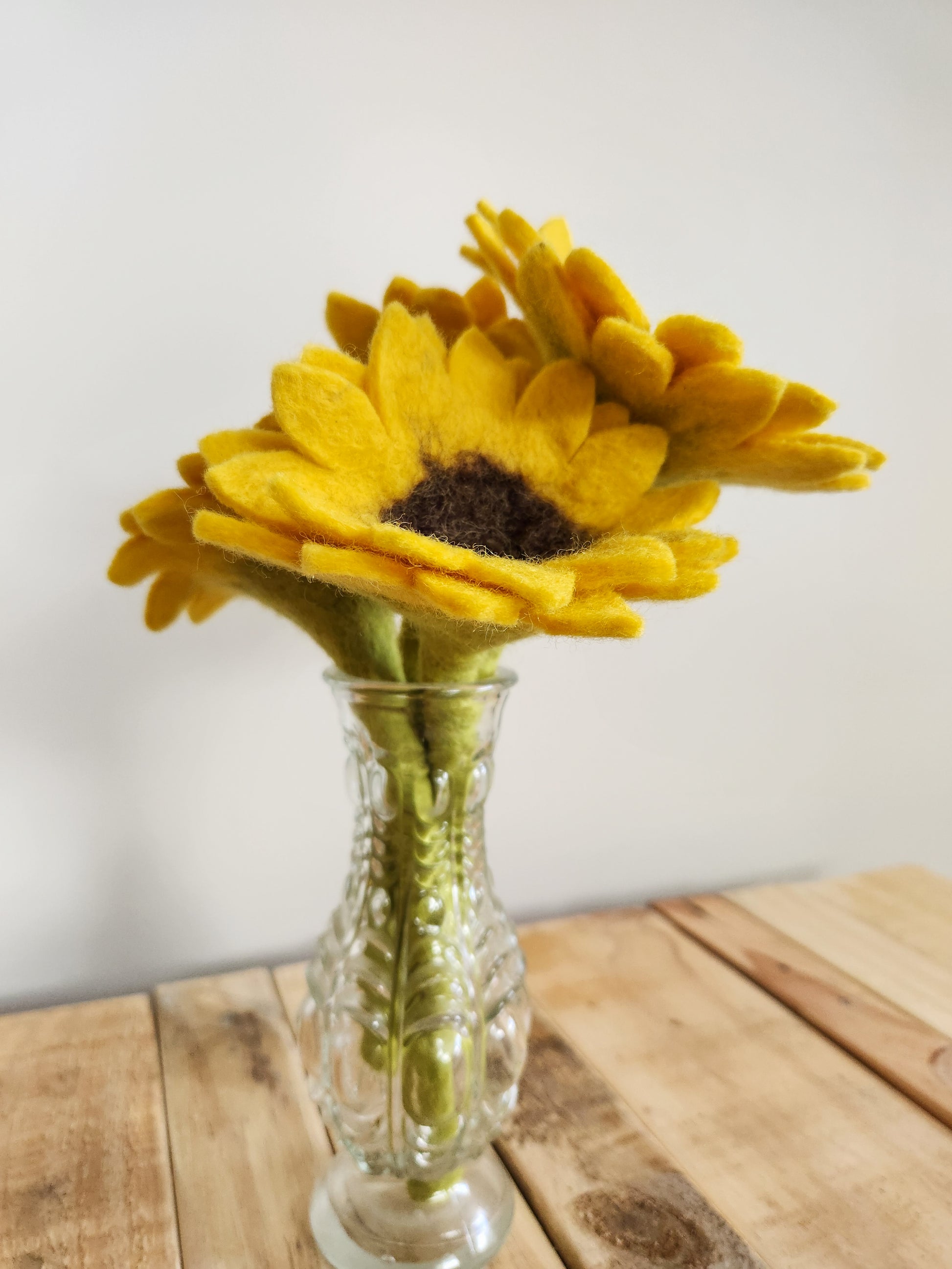 Felted  Sunflower