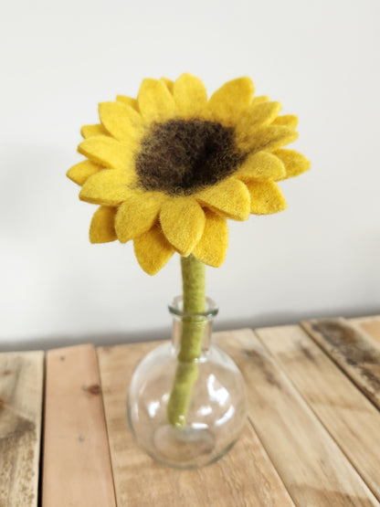 Felted  Sunflower