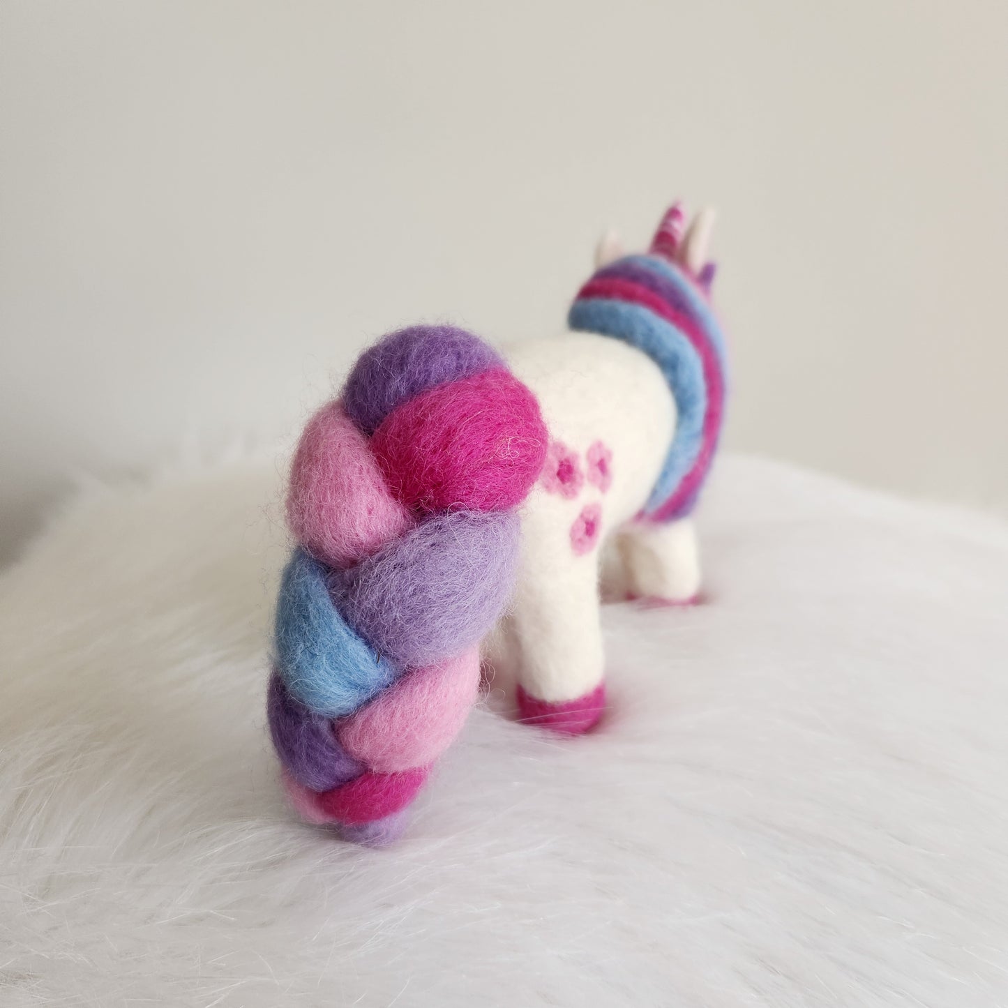 Unicorn - Wool Felt Toy