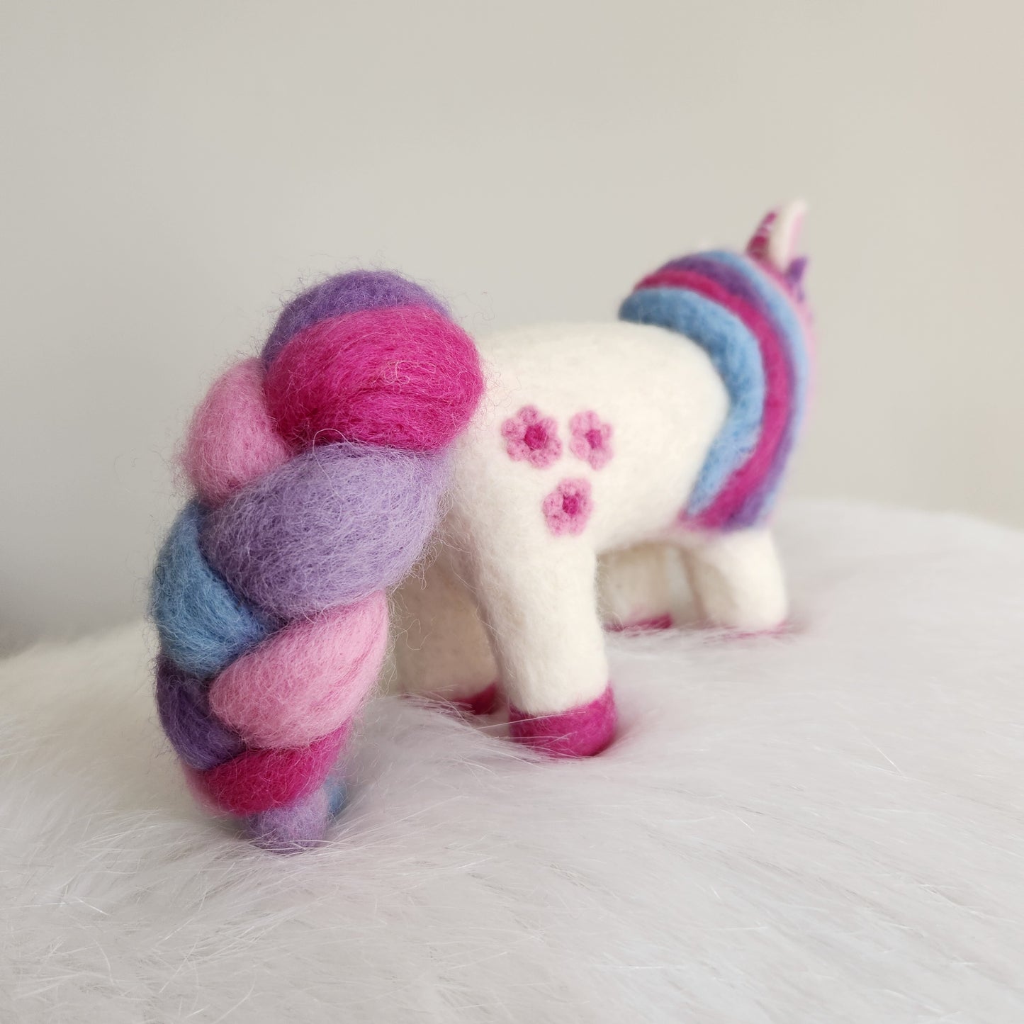 Unicorn - Wool Felt Toy