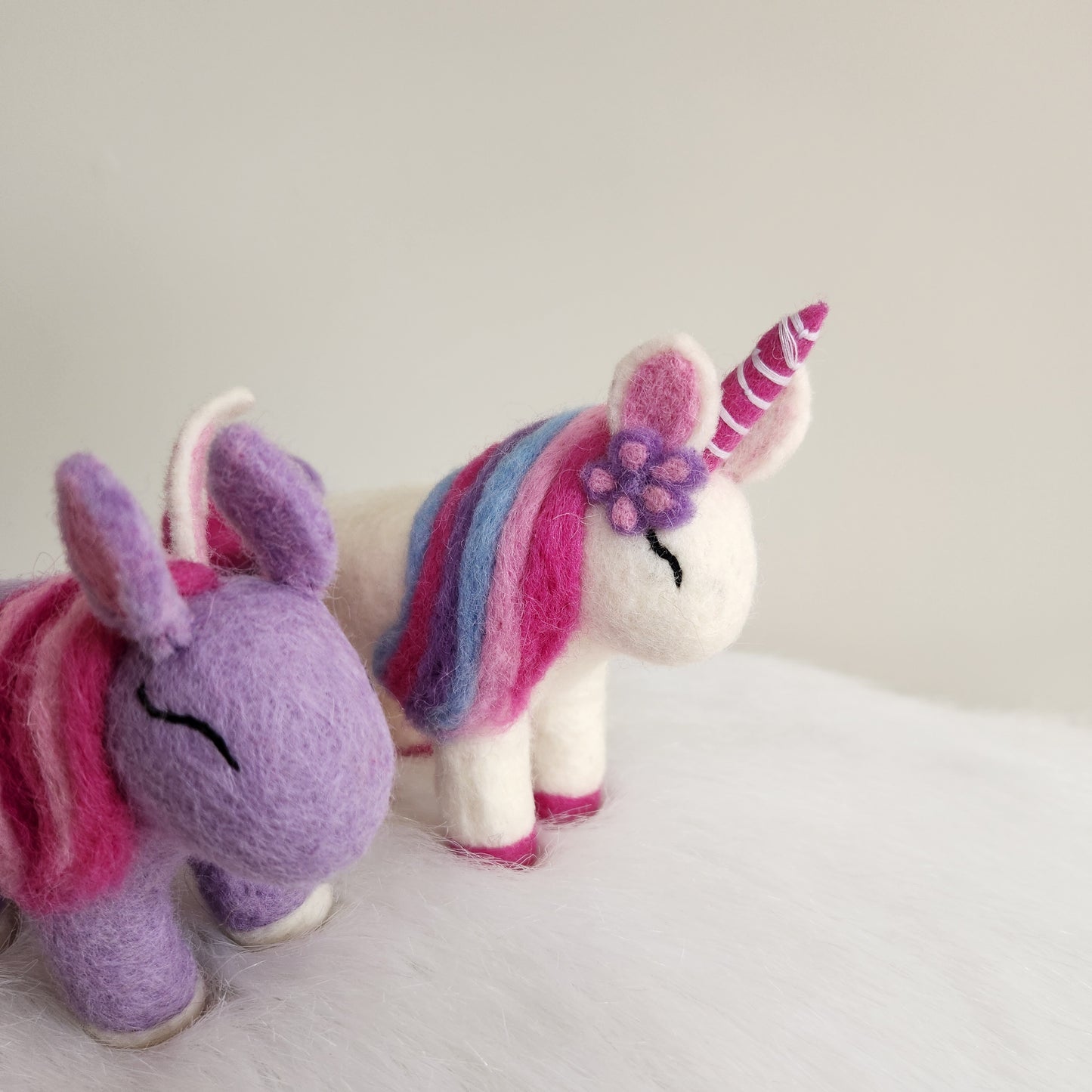 Unicorn - Wool Felt Toy