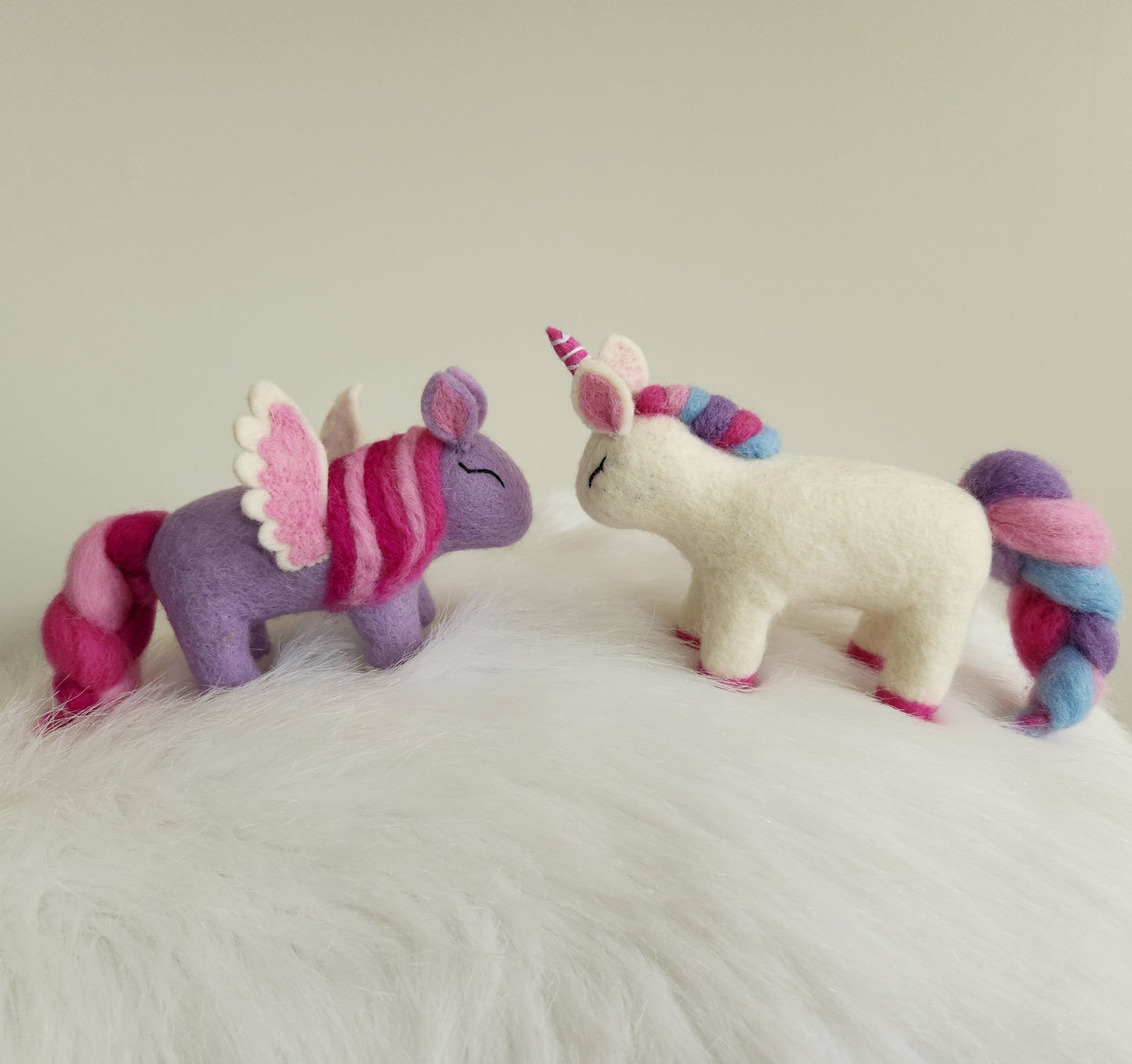 Unicorn - Wool Felt Toy